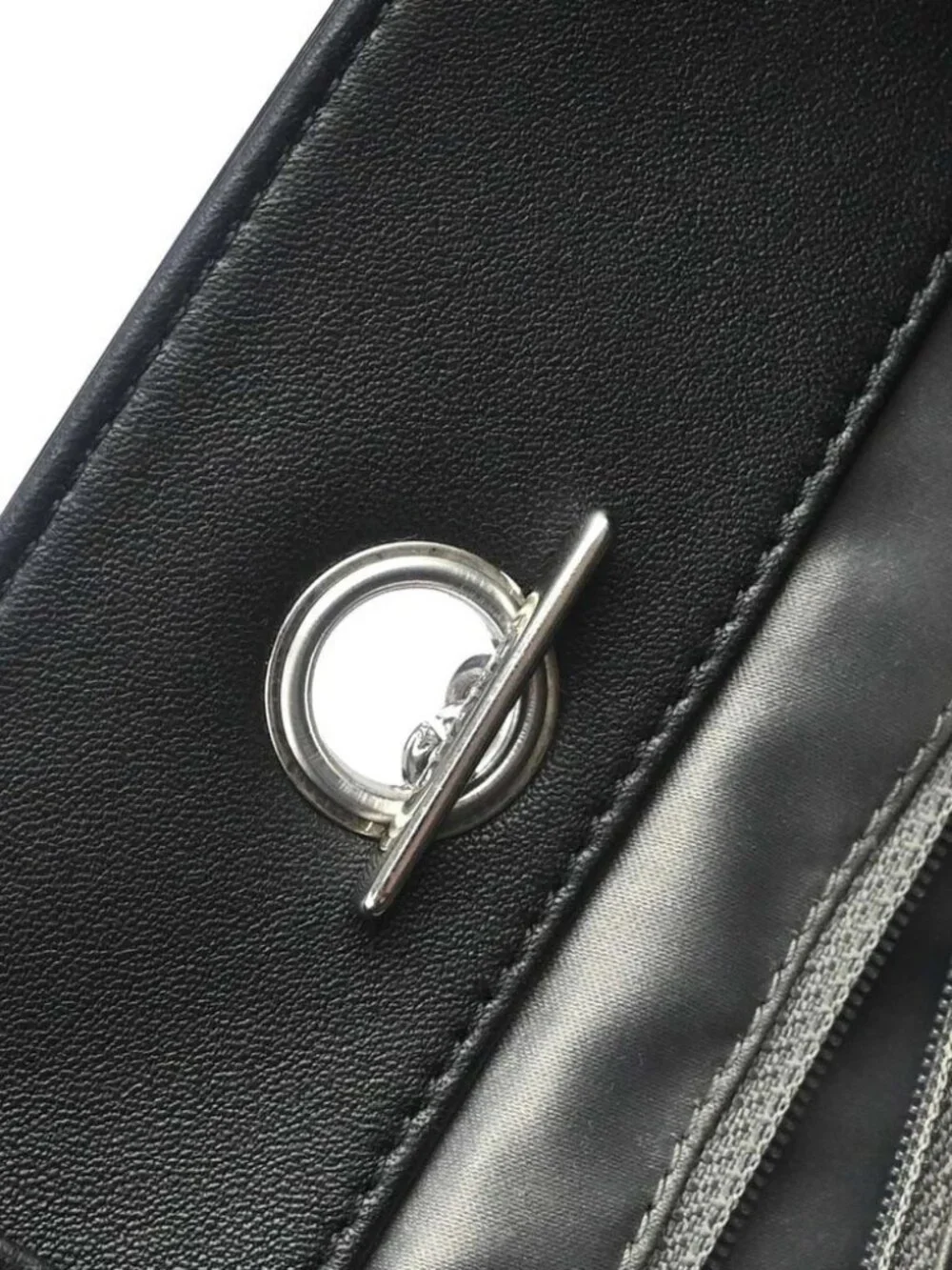 Chanel Black Patent Lambskin Leather Lipstick Tote Bag